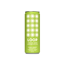 Loop Sparkling Ginger Probiotic Soda
