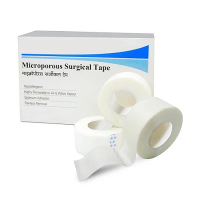 DC MICROPOROUS SURGICAL TAPE 1/2 INCH