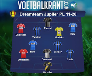 Dit is ons dreamteam van de voorbije tien speeldagen, met Vormer, Verhulst en deze namen