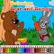 Item logo image for Coloring Bear and Bunny Game