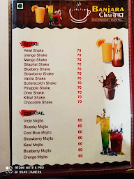 Banjara Chai Theka menu 2