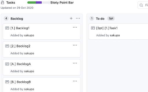 GitHub Agile TaskViewer