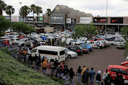 A busy Black Friday morning a the Woodmead Value Mart in Woodmead, Johannesburg.