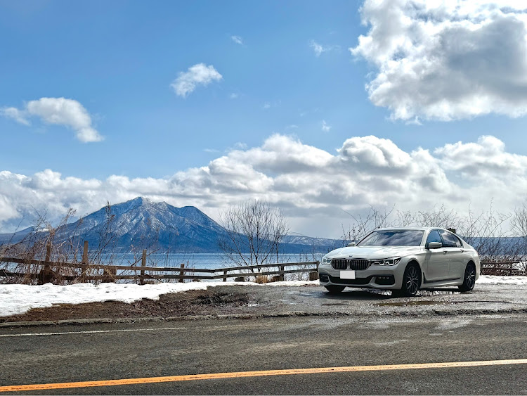 7シリーズのドライブ・支笏湖・7シリーズ・3月もよろしくお願いします・BMWに関するカスタム事例の投稿画像2枚目