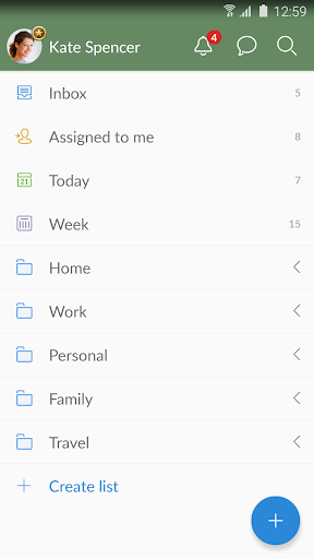 Wunderlist: To-Do List & Tasks