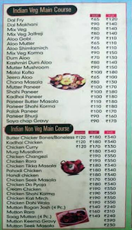 Baithak Restaurant menu 1