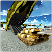 Army Airplane Tank Transporter  Icon