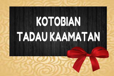 Tadau Kaamatan Greets