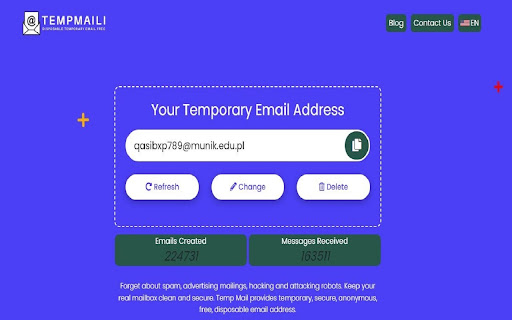 Temp Mail - Edu Email