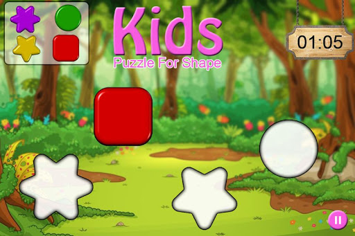 Color Shape Puzzle for Preschool Kids