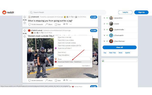 Video Downloader for reddit - Redditsave