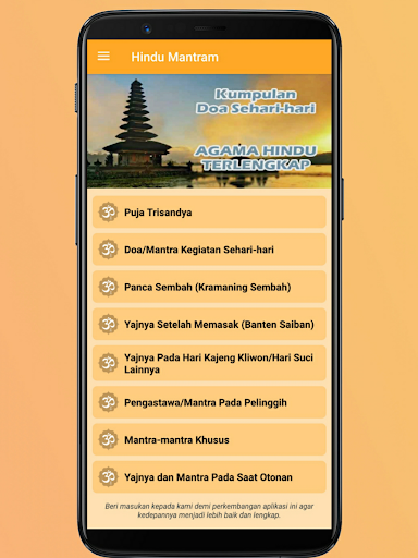 Download Doa Sehari Hari Agama Hindu Hindu Mantram Free For Android Doa Sehari Hari Agama Hindu Hindu Mantram Apk Download Steprimo Com
