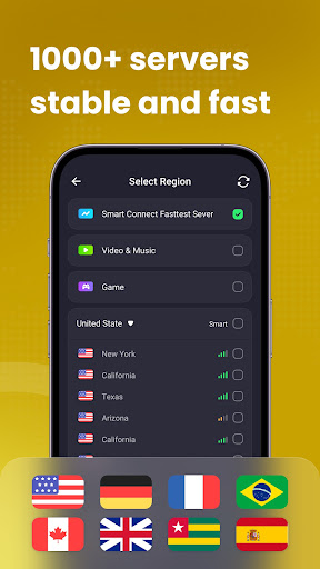 Screenshot Swift VPN: Secure Connectivity