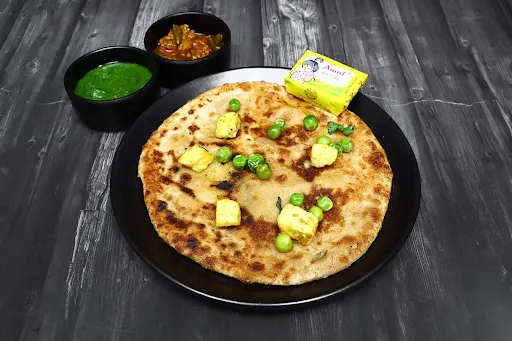 Matar Paneer Paratha