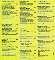 Toscano menu 1