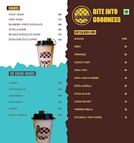 Holy Waffle menu 1