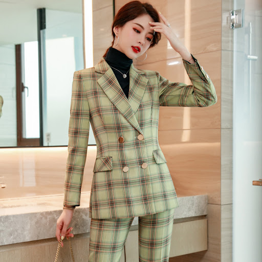 Title 1, Ladies Long Sleeve Professional Suit Comfortabl...