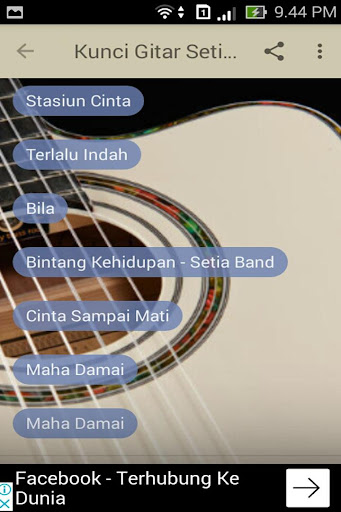 Chord gitar st12 asmara