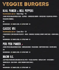 Jimis Burger menu 5