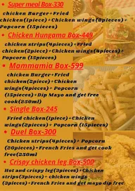 Mfc Mousumi Fried Chicken menu 3