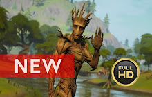 Groot Fortnite Skin Wallpapers New Tab small promo image