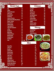 Park View Restaurant menu 3