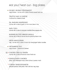 M Bar Kitchen menu 8