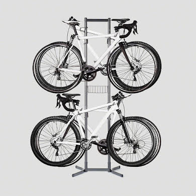 Delta 4-Bike Free Standing Rack With Basket alternate image 0
