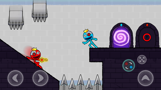 Screenshot Red Blue Stick: Rainbow Master