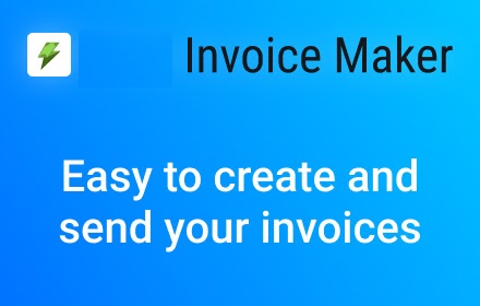 Invoices Maker for Google Chrome™ Preview image 0