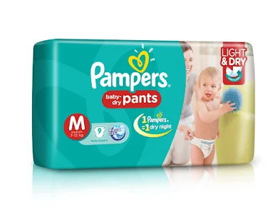 Pampers Baby-Dry Diaper Pants Small - 9 pcs