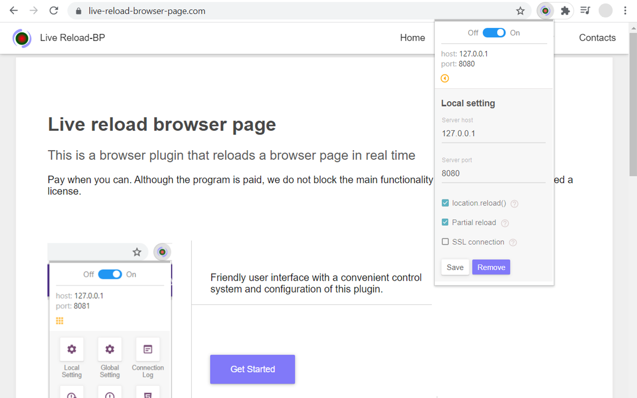 Live Reload Browser Page (Pro) Preview image 4