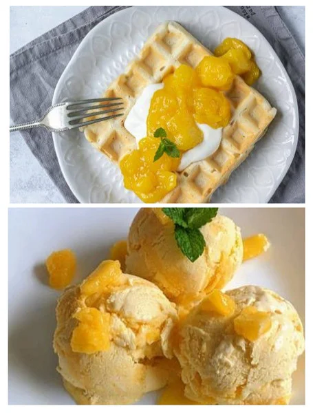 Alphanso Mango Waffle+ 150ML Icecream