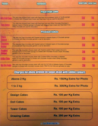 Cakes & Bytes menu 1