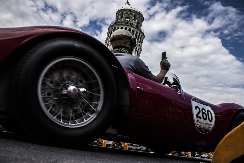 1000 Miglia Sbarca a Pisa di gattopisa