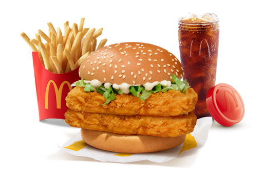 McSpicy Chicken Double Patty Burger Combo