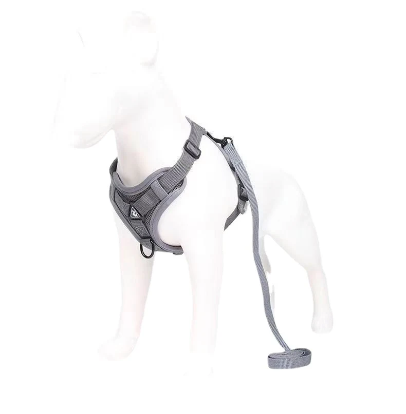 Vest Stijl Anti-Slip Honden Reflecterende Trektouw Extra Veiligheid en Controle voor Wandelingen Dag en Nacht Verhoogde Zichtbaarheid en Comfort