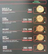 Green Jalapeno Pizza menu 8