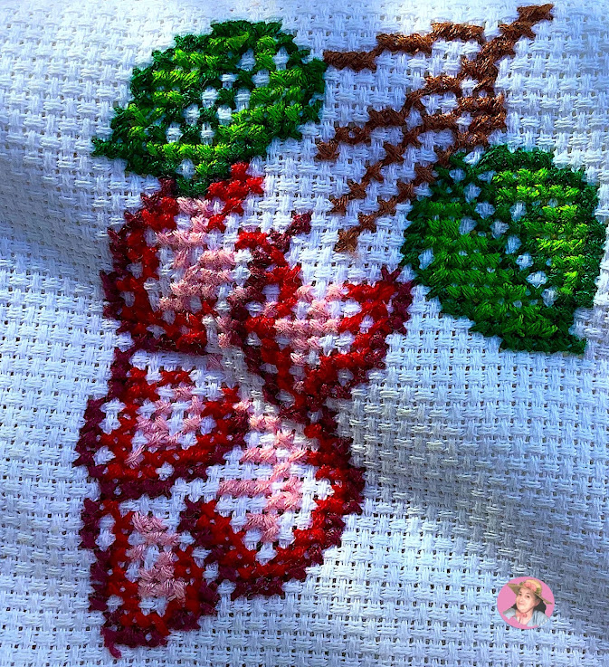 fruit in cross stitch 