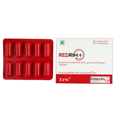 REDRIM PLUS CAP 10'S