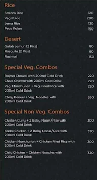 Chicken Hub menu 1