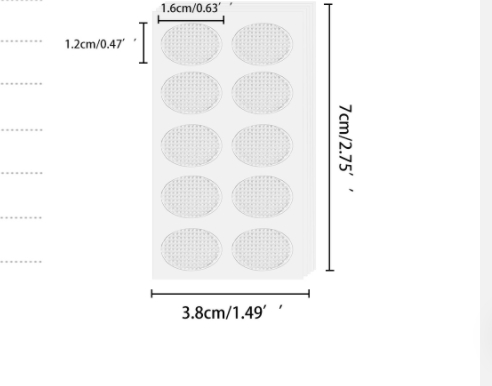 Title 1, Invisible earlobe support protection patch. Enj...
