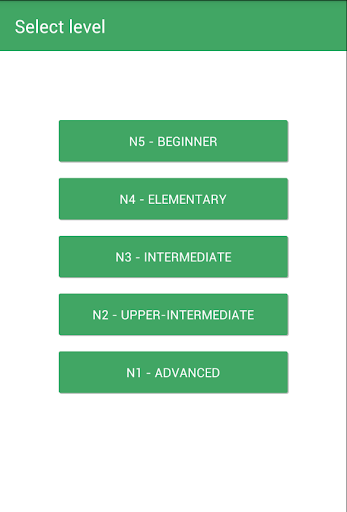 kanji study N1-N5