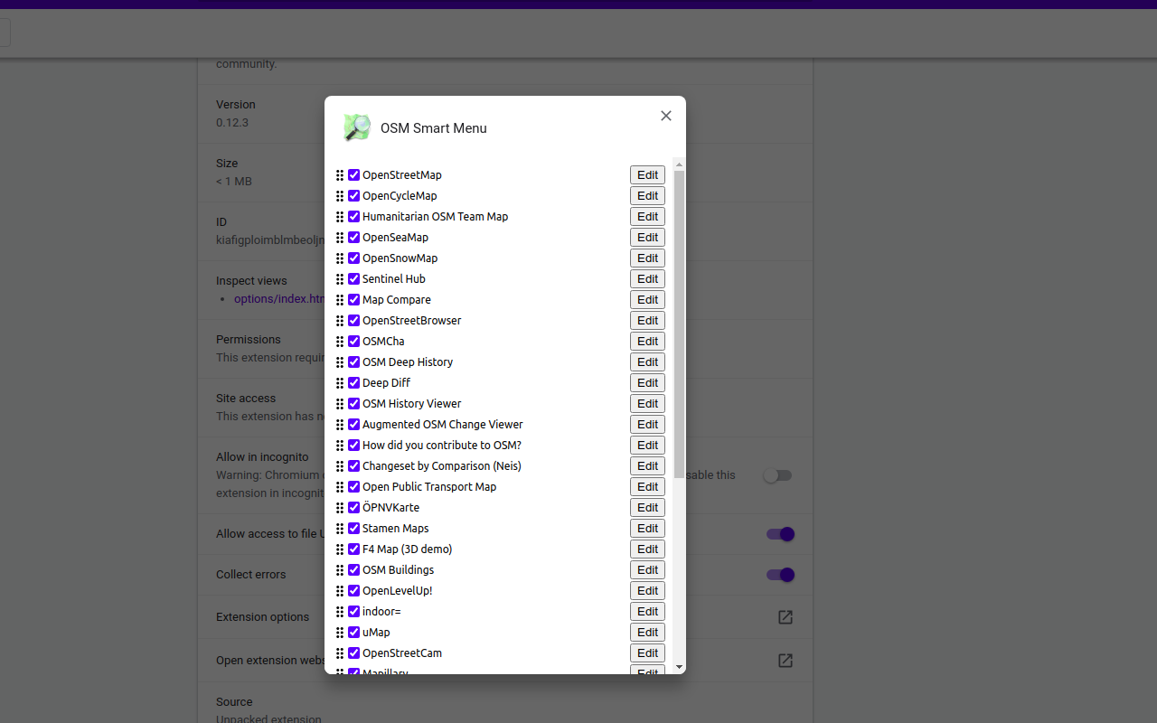 OSM Smart Menu Preview image 2