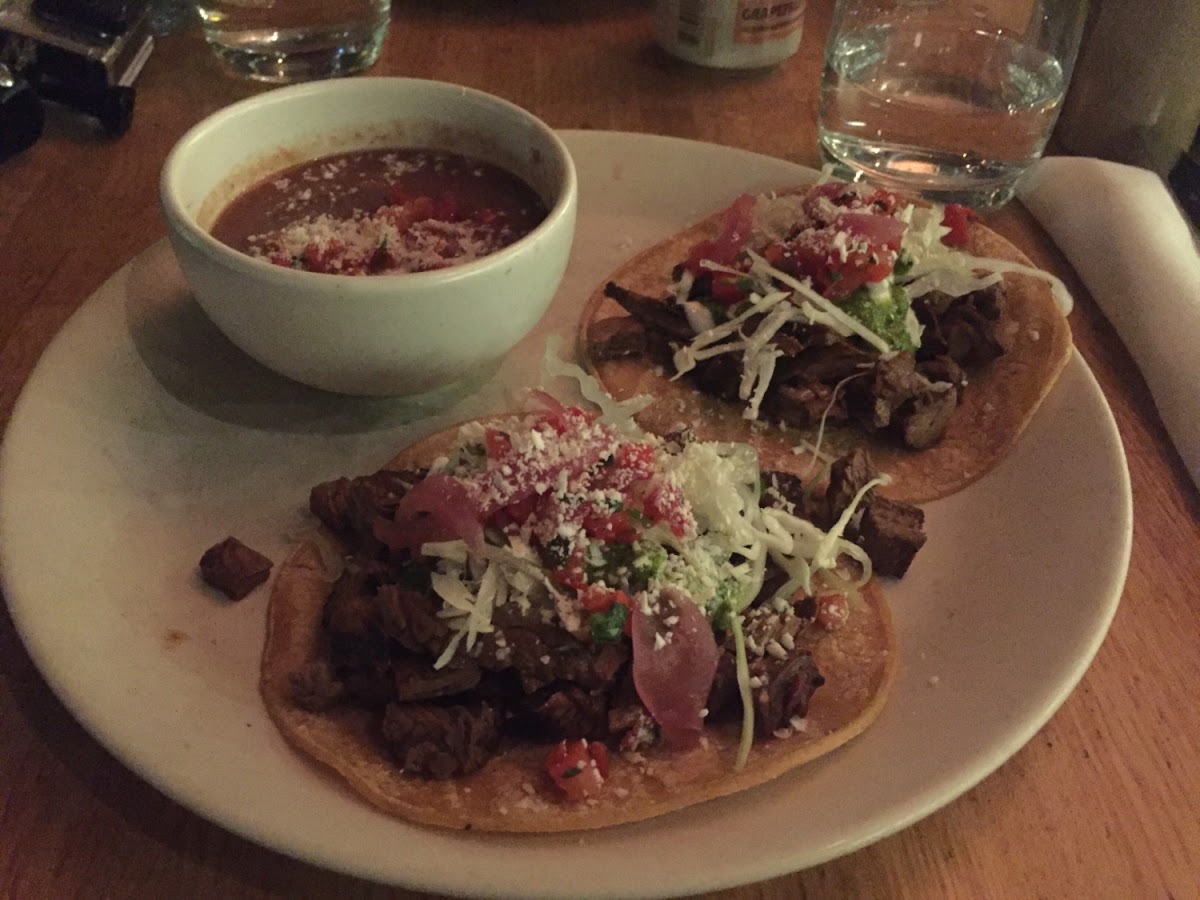 GF steak tacos