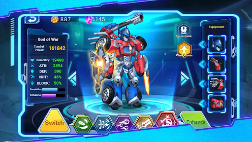 Screenshot Mecha Storm: Robot Battle Game