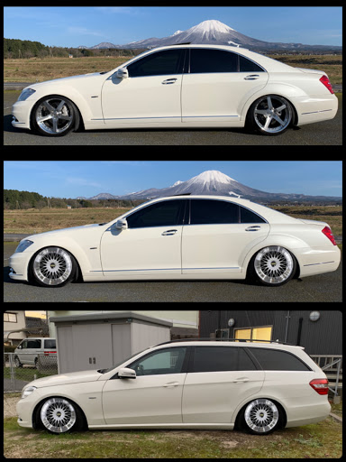 Sクラスセダン W221の超車高調アプリ 超車高調 超車高調リレー コロナウイルスに負けるなに関するカスタム メンテナンスの投稿画像 車 のカスタム情報はcartune