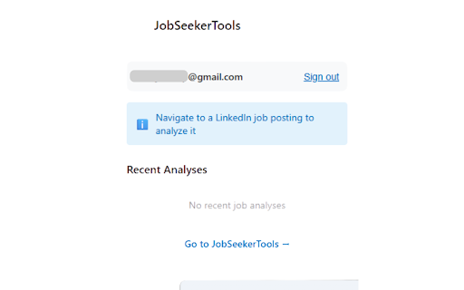 JobSeekerTools LinkedIn Assistant