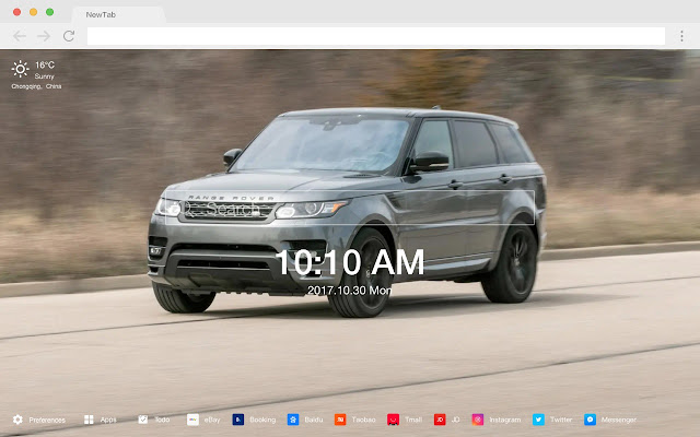 Land Rover Car HD New Tabs Popular Themes