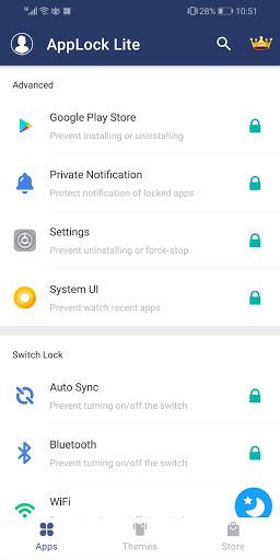 Screenshot AppLock Lite